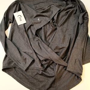 NWT. Zyia active yoga shaw top size s